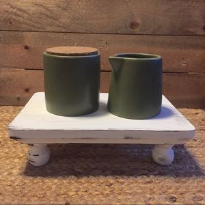 Cream & Sugar Set with Tray